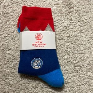 New Belgium brewing tall socks size S/M